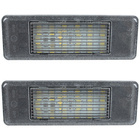 Nissan Qashqai 07-16 Juke 13-16 Licence plate light / lamp LED 2 pcs set