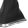 VW GOLF MK4 IV 98-05 Gear / gearbox knob BLACK + SILVER RING + BLACK LID 5+R + Lever Gaiter WITH CHROME FRAME (12MM)