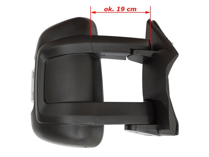 Fiat Ducato 2006- wing mirror electric heated MEDIUM ARM Right