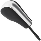 BMW Z4 E89 09-16 AUTOMATIC Gear shift knob black + SILVER - SHORT SELECTOR