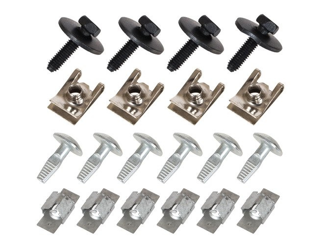 Peugeot 1007 05-09 Under engine cover clips 20pcs set