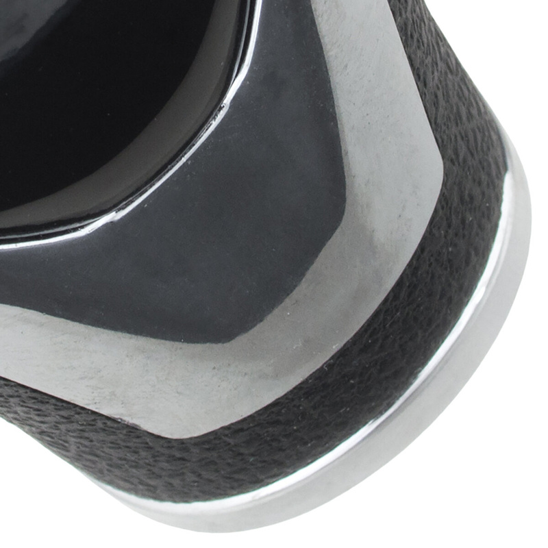 Nissan Qashqai II 13-20 gałka zmiany biegów CZARNA + CHROM 6 BIEGÓW