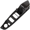 BMW 5 F10 F11 09-17 uchwyt wewnętrzny CZARNY drzwi przednich lewych 1-otwór + uchwyt wewnętrzny CZARNA SKÓRA drzwi przednich prawych 2 szt. KPL