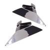 SKODA SUPERB II LIFT 13-15 Zaślepka Spryskiwacza CHROM Lewa + Prawa 2 szt KPL