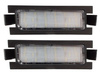 Hyundai i30 II Kia Ceed II Licence plate lights LED 2 pieces. set.