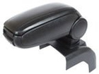 Ford Focus Mk2 04-11 armrest set BLACK EKOLEATHER + mounting kit