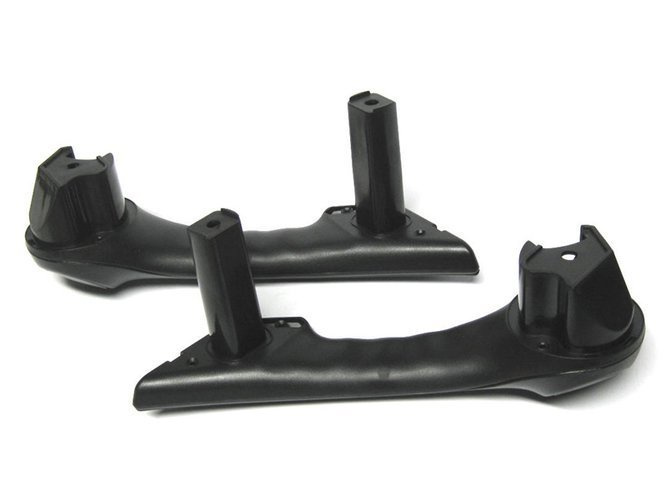 Renault Megane II 02-05 uchwyt wewnętrzny drzwi przednich lewy + prawy kpl. CZARNE