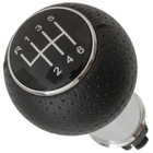 Audi A3 8P 03-12 Gear shift knob BLACK + CHROM 6 Gears