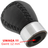 Mazda Premacy CP 99-05 Gear shift knob BLACK LEATHER 5 Gear