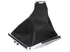 Vauxhall / Opel Zafira B 05-15 Gear Shift Lever Cover / Gear stick gaiter BLACK + Frame CHROM