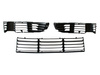 VW Passat B5 FL 00-05 (Without fog lamp version) Bumper ventilation grill L+R+Center set