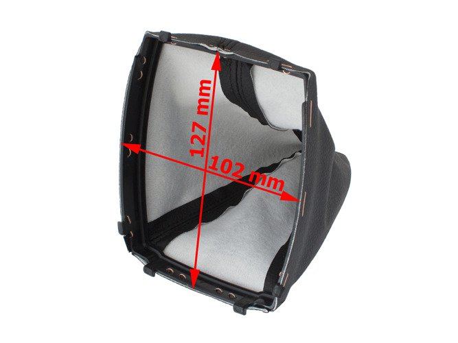 Ford Focus C-Max 03-06 Gear Shift Lever Cover / Gear stick gaiter + Frame BLACK