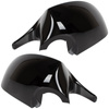 BMW 3 E90 E91 E92 E93 05-09 nakładka lusterka BLACK GLOSSY lewa + prawa 2 szt. KPL