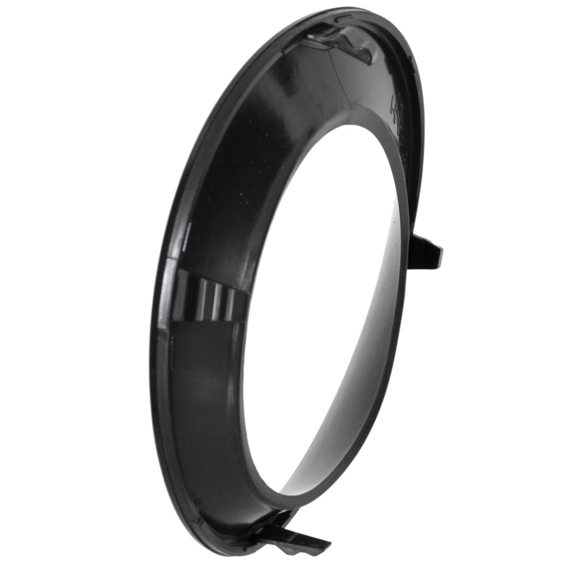 BMW X3 E83 06-10 CZARNY POŁYSK ramka halogenu lewa