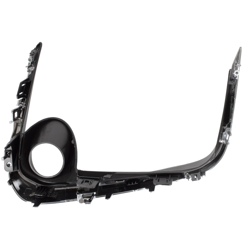 Toyota COROLLA 2019- CHROM + CZARNA ramka halogenu prawa