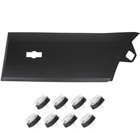 Ford Transit MK8 2014- listwa boczna PRZED TYLNYM KOŁEM z miejscem na OBRYSÓWKĘ lewa