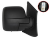 Renault Trafic III 2014- wing mirror electric heated Black Right