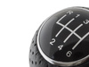 Audi A4 B7 04-08 Gear shift knob BLACK 6 Gears + Lever Gaiter BLACK S-Line