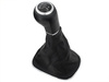 Vauxhall / Opel Corsa D 2006- Gear shift knob BLACK + Lever Gaiter 5 Gear