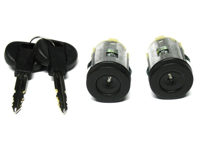 Peugeot Expert door lock / insert with keys 2 pcs set