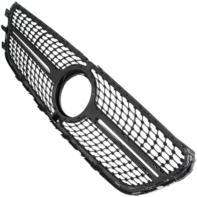 Mercedes VITO W447 2014- atrapa między reflektory (grill) DIAMOND BLACK + CHROM