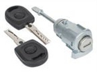 Seat Ibiza III 02-08 door lock / insert with keys front door Right