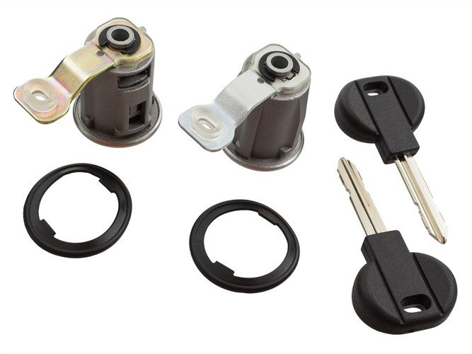 Citroen Xsara Picasso 99-05 door lock / insert with keys 2 pcs (hole version)