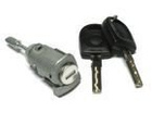 VW Polo 9N 02-08 door lock / insert with keys front door Right