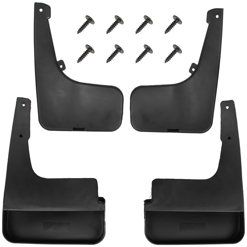 Peugeot 206 98-12 Mudflaps 4 pcs set