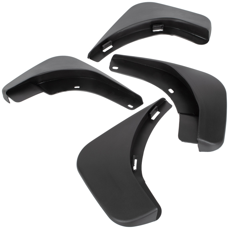 Skoda Octavia II 04-13 Mudflaps 4 pcs set
