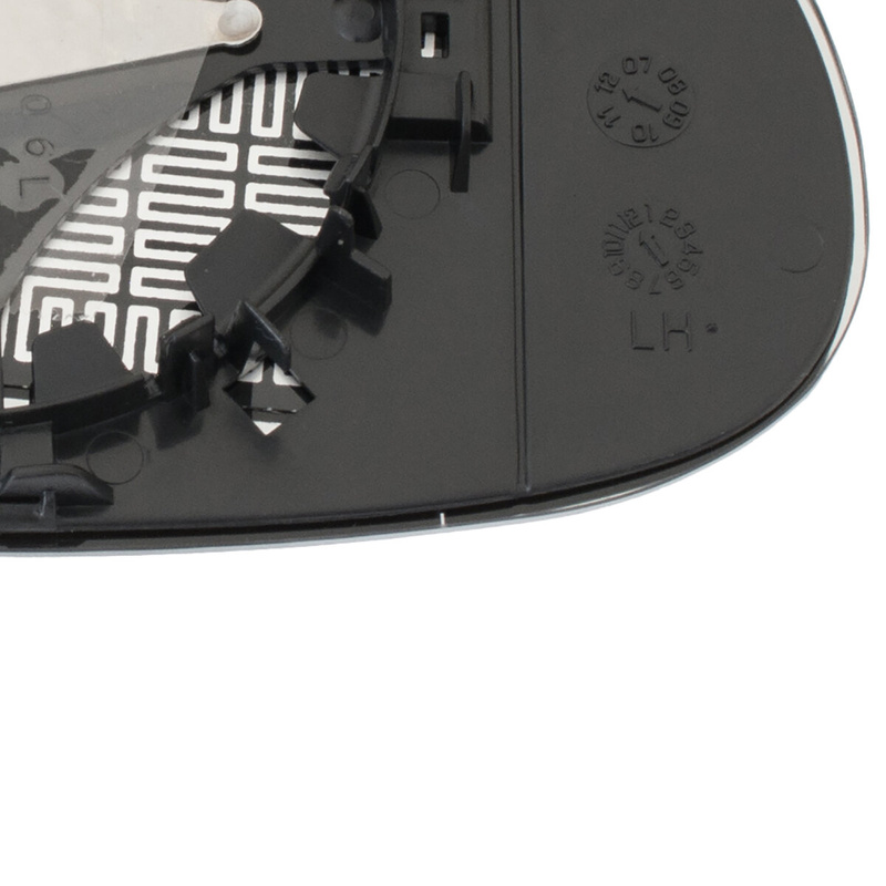 SKODA SUPERB 05-10 MIRROR GLASS HEATED Left