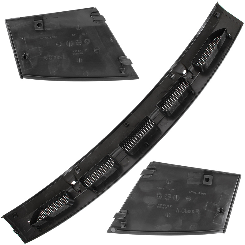 Mercedes W169 A-Klasa 04-12 podszybie ŚRODEK + LEWE + PRAWE 3 szt. KPL