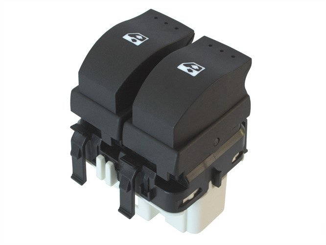Renault Espace IV 2002- Window lifter control panel (electric adjustment version) 2 buttons Left