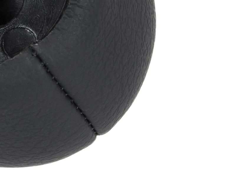 Vauxhall / Opel Vectra C 02-08 Gear shift knob 5 Gear EKOLEATHER + CHROM bieg wsteczny na DOLE