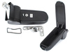 Audi A4 B5 94-01 armrest set BLACK FABRIC + mounting kit