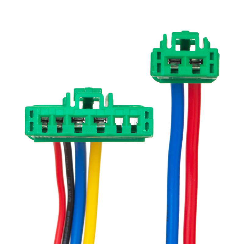 Renault Twingo II Blower motor Resistor Wiring harness 6441L1 (2 pin + 4 pin) 2pcs set