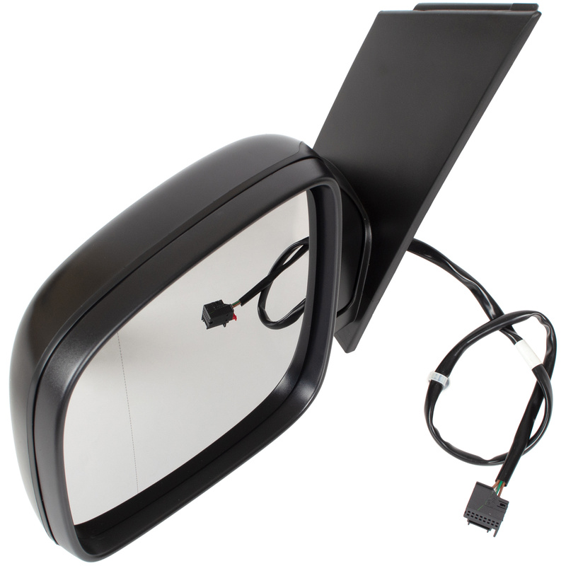 VW Caddy 04- Wing mirror Electric heated Black Left