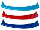 BMW 3 E46 SEDAN / KOMBI 97-01 nakładki na atrapę grill (nerkę) M-PAKIET 3 szt. KPL