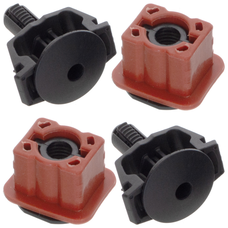 Mercedes 2X mocowanie górne chłodnicy Kołek + Uchwyt 4 szt KPL