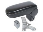 Seat Leon I armrest set BLACK EKOLEATHER + mounting kit