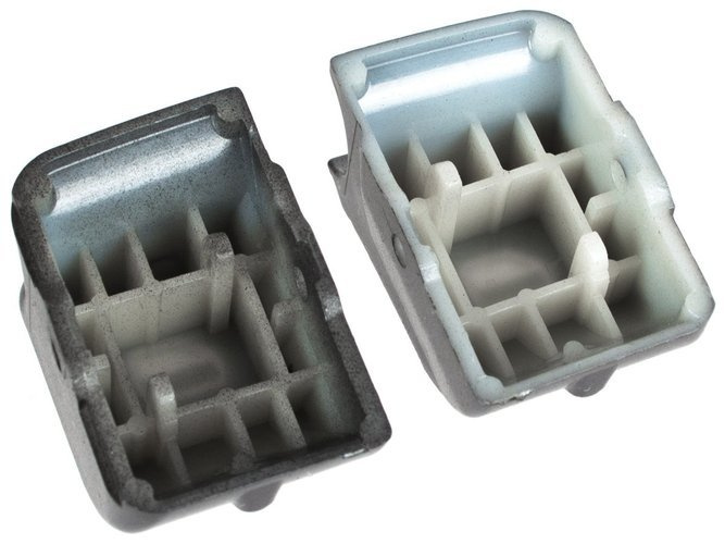 Audi A4 B8 07-16 nakładki przycisków przełącznika szyb w panel lewy 2 szt. KPL