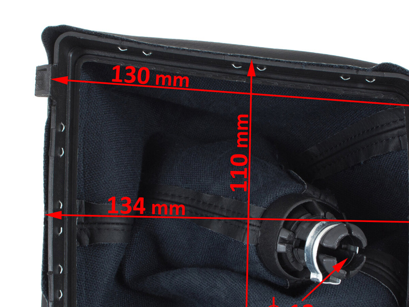 Skoda Yeti 09-12 Gear shift knob + Lever Gaiter with frame 6 Gears