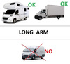 Fiat Ducato 2006- wing mirror electric heated (Long arm version) Right