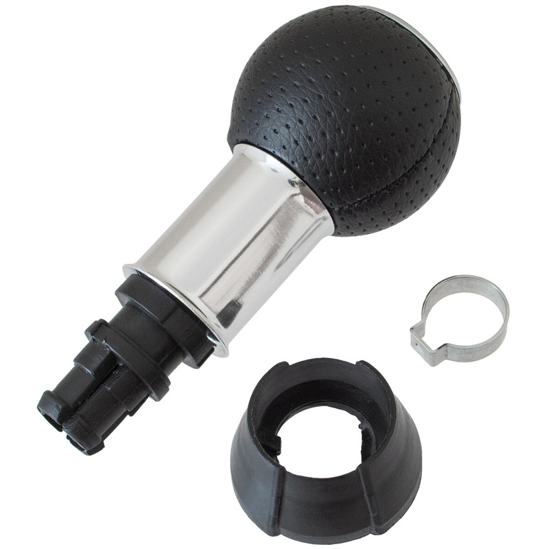 Audi A4 B6 00-04 Gear shift knob BLACK + CHROM 6 Gears