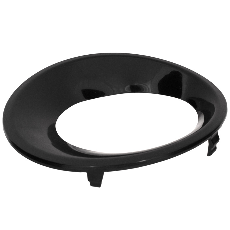 BMW X3 E83 06-10 CZARNY POŁYSK ramka halogenu prawa