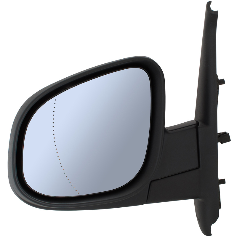 Renault Kangoo 2013- lusterko zewnętrzne elektryczne CZARNE lewe