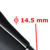 Mercedes W169 A-Klasa 04-12 gałka zmiany biegów CZARNA 6 BIEGÓW - 14.5 mm