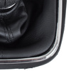VW Golf VI 08-12 Gear shift knob SILVER + BLACK Lever Gaiter with frame CHROM 6 Gears