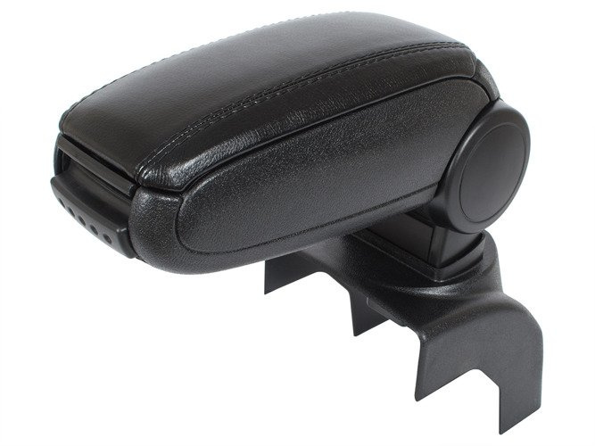 VW Golf V 03-08 armrest set BLACK EKOLEATHER + mounting kit