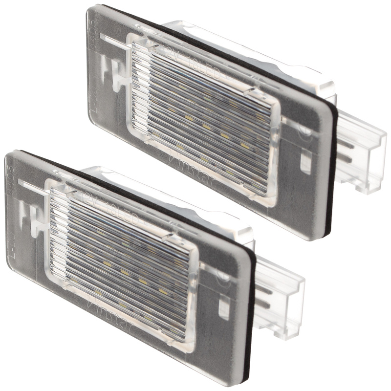 Opel Vectra C Kombi 02-08 lampki podświetlenia tablicy rejestracyjnej LED 2 szt. kpl.